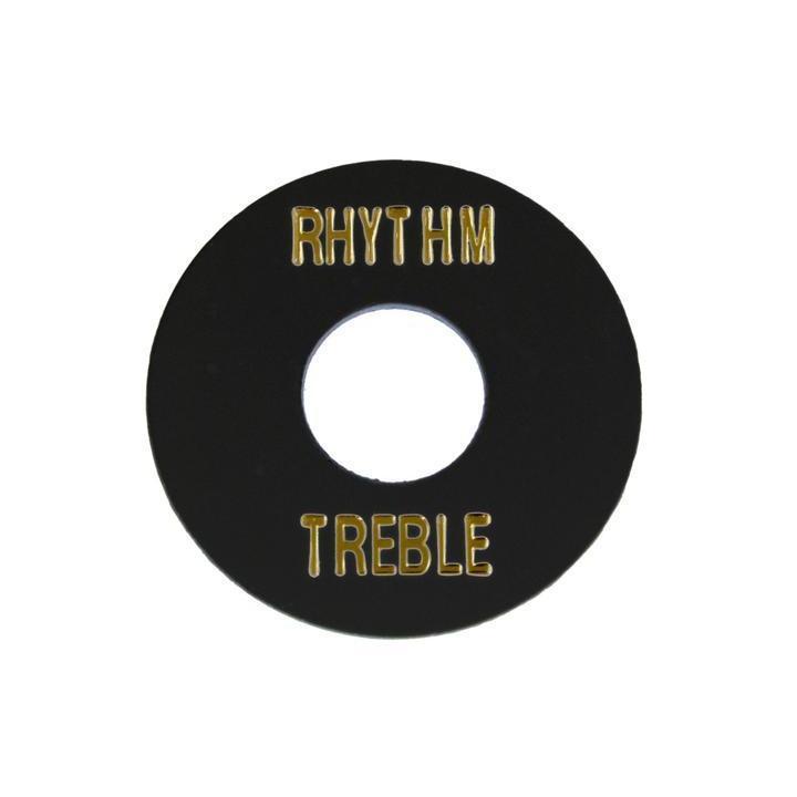 All Parts AP-0663-023 Rhythm and Treble Switch Ring-Black-Music World Academy