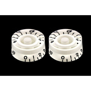 All Parts PK-0130-025 Speed Knobs 2-Pack-White-Music World Academy