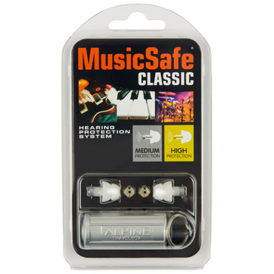 Alpine Music Safe Classic Hearing Protection System Ear Plug-Music World Academy