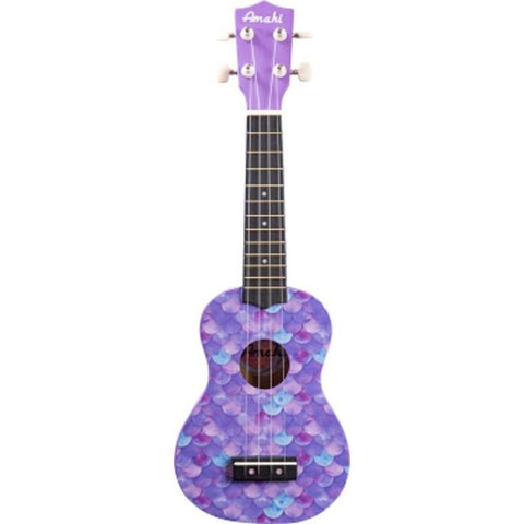 Amahi DDUK12 Soprano Ukulele with Gig Bag-Mermaid-Music World Academy