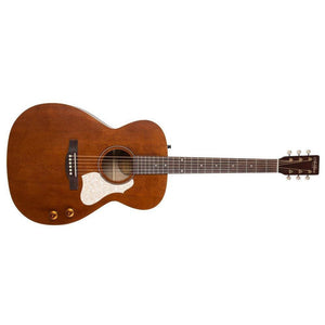 Art & Lutherie Legacy Concert Hall Acoustic/Electric Guitar with Q-Discrete Pickup-Havana Brown-Music World Academy