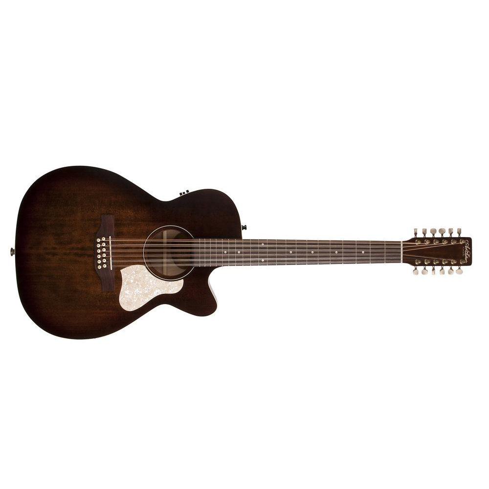 Art & Lutherie Legacy Series 12-String Acoustic/Electric Guitar-Bourbon Burst with Quantum I Pickup (Discontinued)-Music World Academy