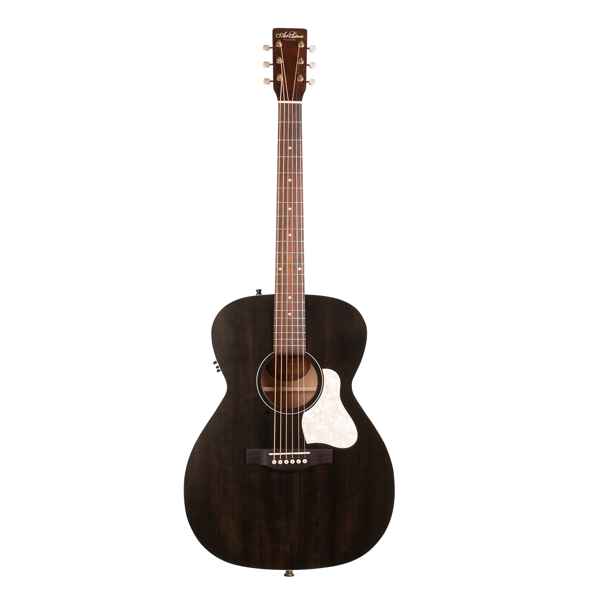 Art & Lutherie Legacy Series Acoustic/Electric Guitar with Presys II Pickup-Faded Black-Music World Academy