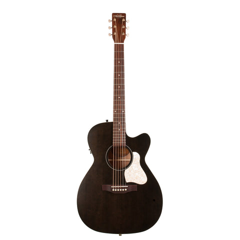Art & Lutherie Legacy Series Acoustic/Electric Guitar with Presys II Pickup-Faded Black-Music World Academy