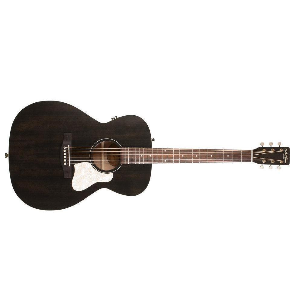 Art & Lutherie Legacy Series Acoustic/Electric Guitar with Quantum I Pickup-Faded Black (Discontinued)-Music World Academy