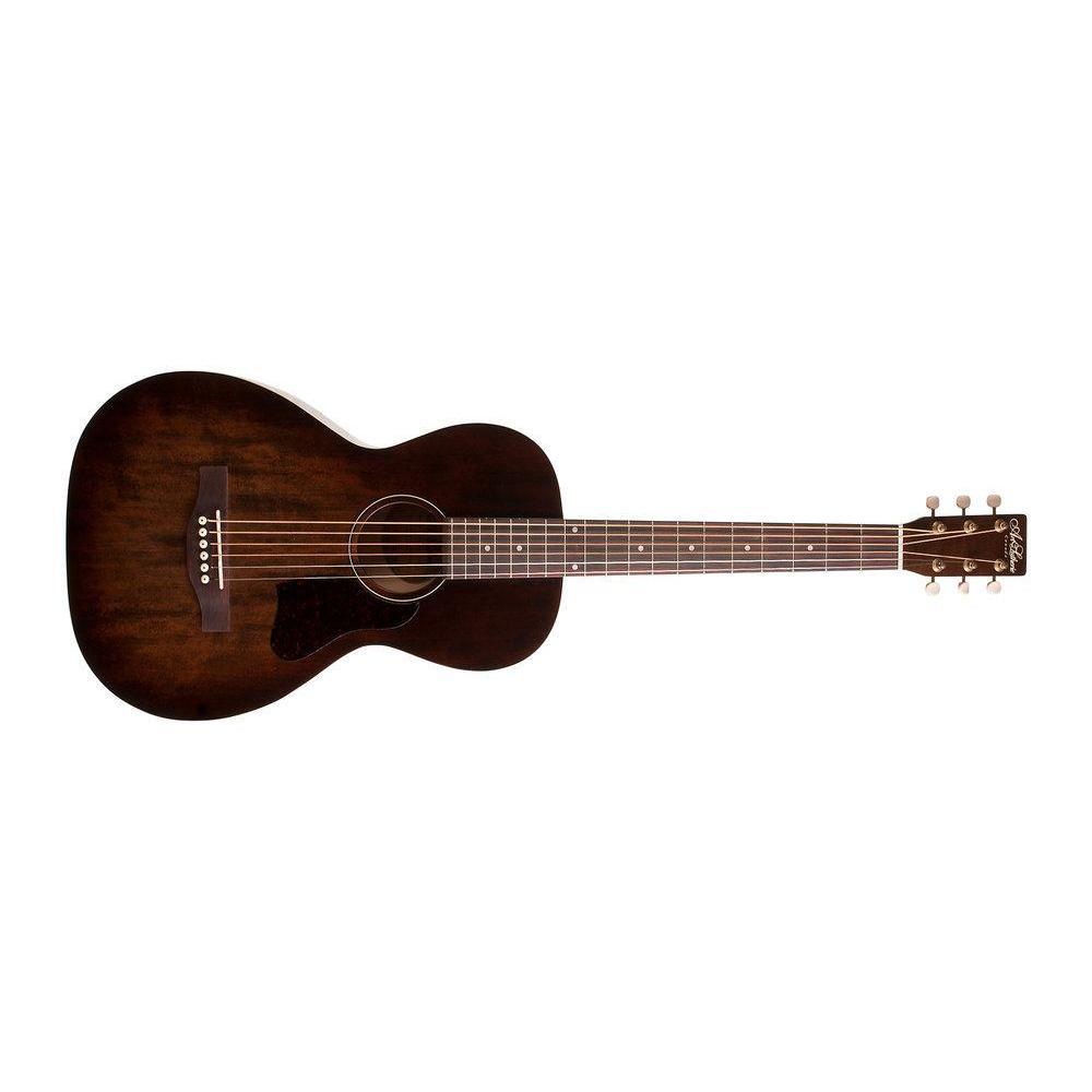 Art & Lutherie Roadhouse Parlor Acoustic Guitar with Gig Bag-Bourbon Burst (Discontinued)-Music World Academy