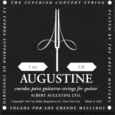 Augustine ABKS Classic/Black Classical Guitar Strings Low Tension-Music World Academy