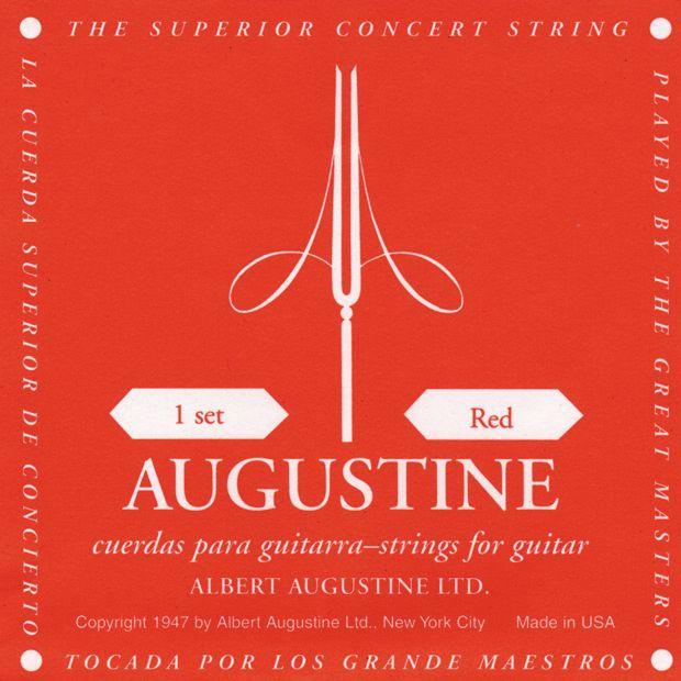 Augustine ARD Classic/Red Classical Guitar Strings Medium Tension-Music World Academy