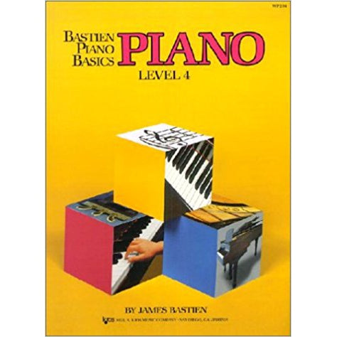 Bastien Piano Basics Piano Book Level 4-Music World Academy
