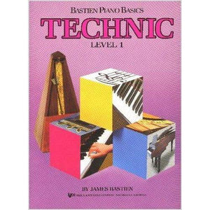 Bastien Piano Basics Technic Book Level 1-Music World Academy