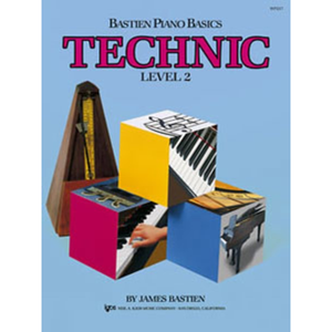 Bastien Piano Basics Technic Book Level 2-Music World Academy