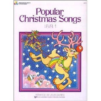 Bastien WP221 Popular Christmas Songs Book-Level 1-Music World Academy