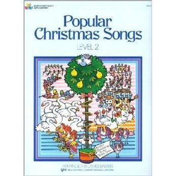Bastien WP222 Popular Christmas Songs Book-Level 2-Music World Academy