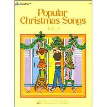 Bastien WP224 Popular Christmas Songs Book-Level 4-Music World Academy