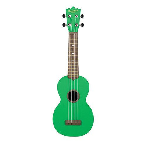 Beaver Creek BCABS-GREEN Ulina Soprano Ukulele with Gig Bag-Green-Music World Academy