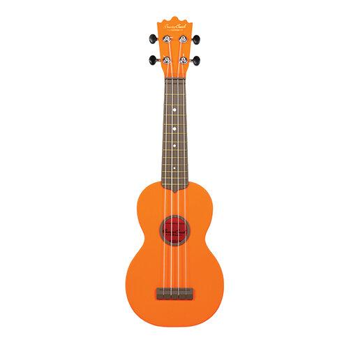 Beaver Creek BCABS-ORANGE Ulina Soprano Ukulele with Gig Bag-Orange-Music World Academy