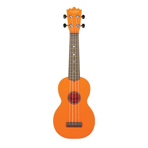 Beaver Creek BCABS-ORANGE Ulina Soprano Ukulele with Gig Bag-Orange-Music World Academy