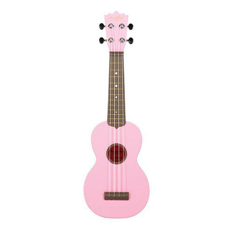 Beaver Creek BCABS-PINK Ulina Soprano Ukulele with Gig Bag-Pink-Music World Academy