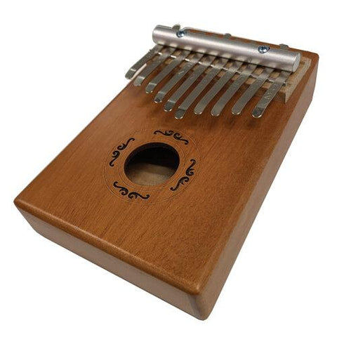 Beaver Creek BCKALM-10 Mahogany Kalimba 10-Key with Bag & Accessories-Natural-Music World Academy