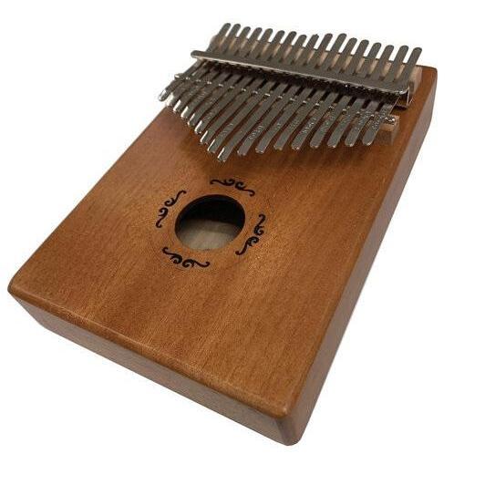 Beaver Creek BCKALM-17 Mahogany Kalimba 17-Keys with Bag & Accessories-Natural-Music World Academy