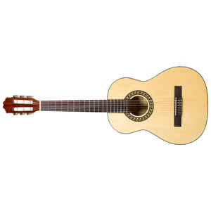 Beaver Creek BCTC601L 3/4 Size Left-Handed Classical Guitar-Natural with Gig Bag-Music World Academy