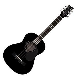 Beaver Creek BCTD601BK 3/4 Size Acoustic Guitar with Gig Bag-Black-Music World Academy