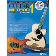 Belwin AP4998 21st Century Guitar Method 1 Book 2nd Edition with DVD-Music World Academy