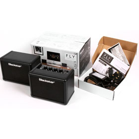 Blackstar FLY3PAK Battery Powered Guitar Amp with Extension Speaker and Power Supply 6-Watts Stereo-Music World Academy