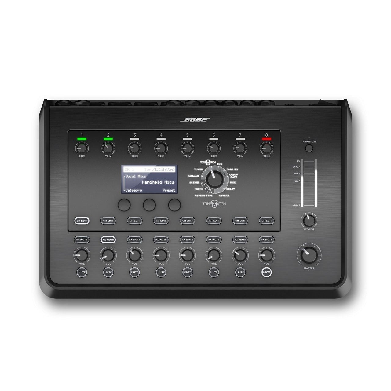 Bose T8S ToneMatch 8-Channel Stereo Digital Mixer-Music World Academy