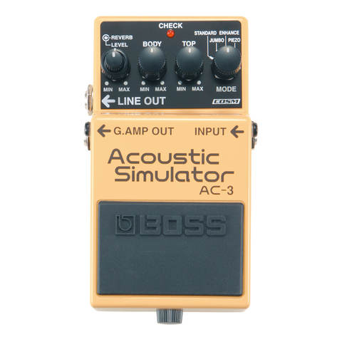 Boss AC-3 Acoustic Simulator Pedal-Music World Academy