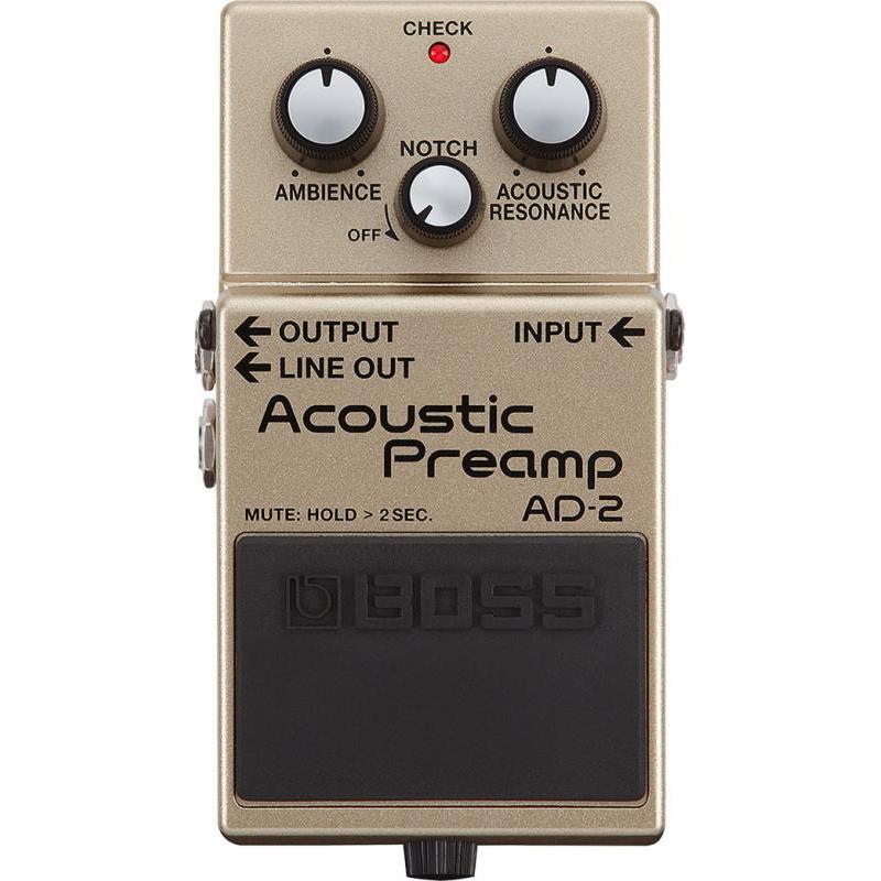 Boss AD-2 Acoustic Preamp Effects Pedal-Music World Academy
