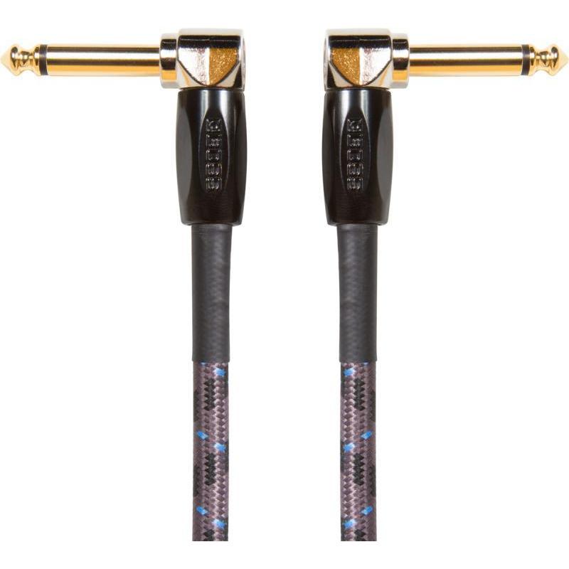 Boss BIC-3AA Instrument Cable 1/4" Male Right Angled-1/4" Male Right Angled 3ft-Music World Academy