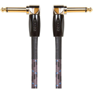 Boss BIC-3AA Instrument Cable 1/4" Male Right Angled-1/4" Male Right Angled 3ft-Music World Academy