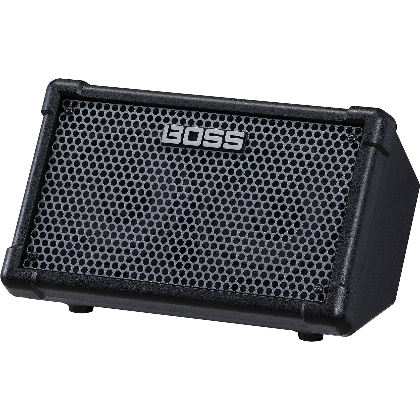 Boss CUBE-ST2 Cube Street II Battery-Powered Stereo Amplifier with 2 x 6.5" Speakers-10 Watts, Black-Music World Academy