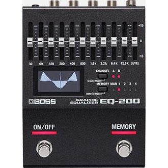 Boss EQ-200 Advanced Graphic Equalizer Pedal-Music World Academy