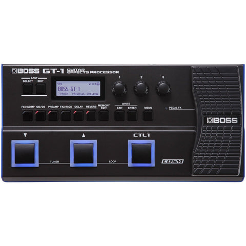 Boss GT-1 Guitar Multiple Effects Pedal-Music World Academy