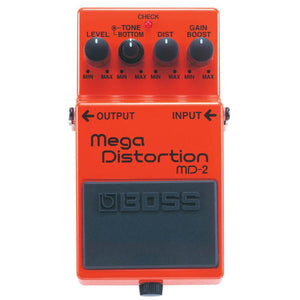 Boss MD2 Mega Distortion Pedal-Music World Academy