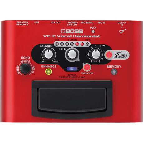 Boss VE-2 Vocal Harmonist-Music World Academy