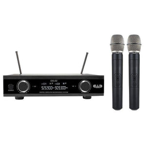 CAD GXLD2HHAH Dual Handheld Microphone Wireless System-Music World Academy