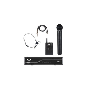 CAD GXLUHBK UHF Dual Channel Handheld/Body Pack Wireless System (Discontinued)-Music World Academy