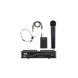 CAD GXLVHBJ VHF Dual Channel Handheld/Body Pack Wireless System (Discontinued)-Music World Academy