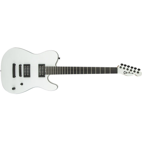 Charvel Joe Duplantier Pro-Mod SD2 Electric Guitar-Satin White-Music World Academy