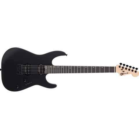 Charvel Pro-Mod DK24 HT HH Electric Guitar-Satin Black-Music World Academy