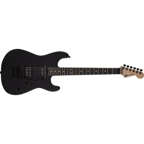 Charvel Pro-Mod San Dimas SD1 HH FR Electric Guitar-Black-Music World Academy