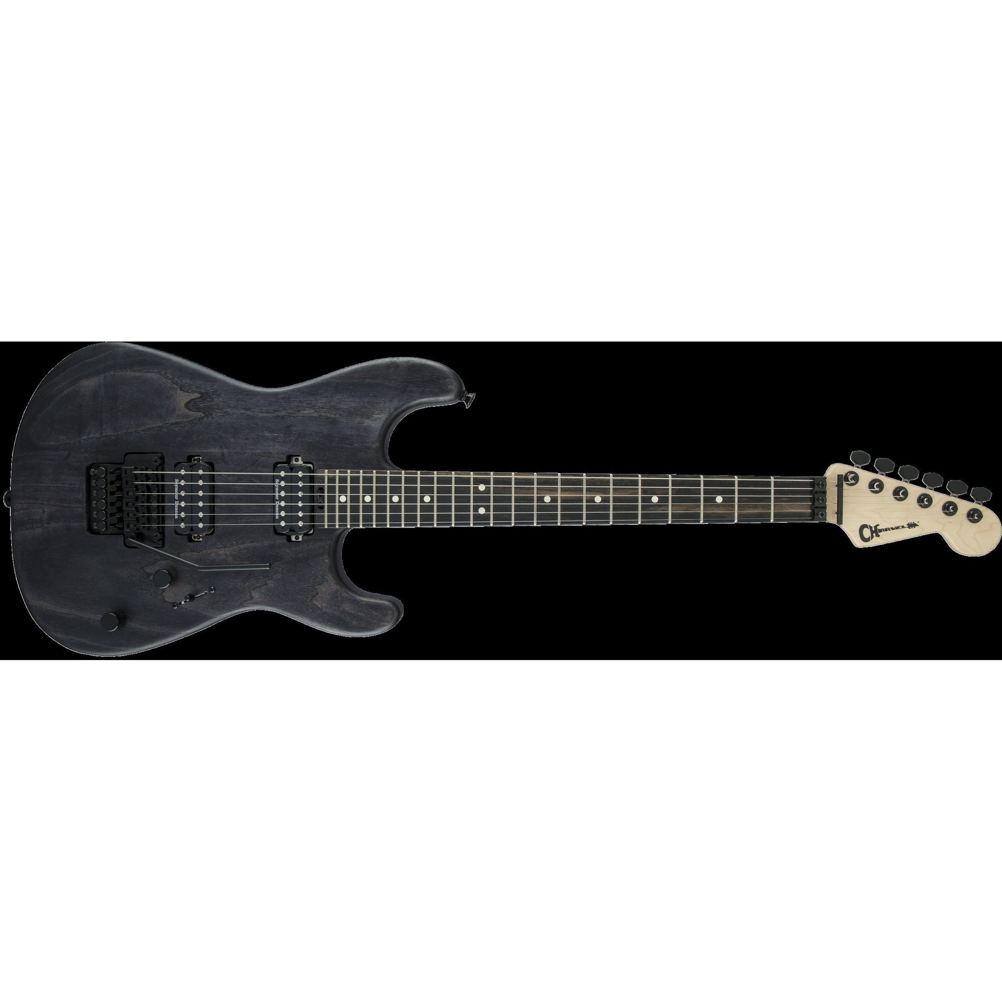 Charvel Pro-Mod San Dimas SD1 HH FR Electric Guitar-Charcoal Grey (Discontinued)-Music World Academy