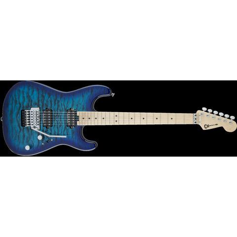 Charvel Pro-Mod San Dimas SD1 HH FR Electric Guitar-Chlorine Burst-Music World Academy