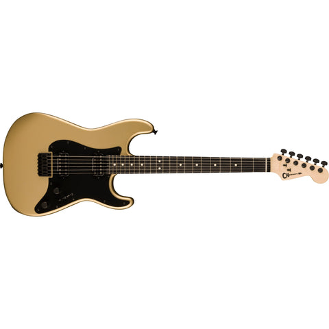 Charvel Pro-Mod So-Cal Style 1 HT Electric Guitar-Pharaohs Gold-Music World Academy