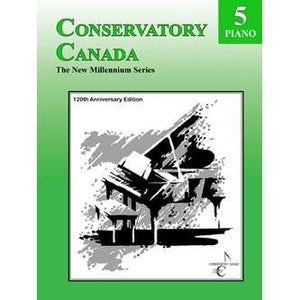 Conservatory Canada 139037 The New Millennium Series Grade 5 Piano Book-Music World Academy