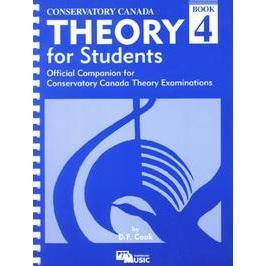 Conservatory Canada 139066 Theory For Students Piano Book 4-Music World Academy