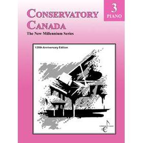 Conservatory Canada The New Millennium Series Grade 3 Piano Book-Music World Academy